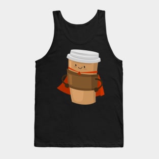 Coffee Superhero Tank Top
